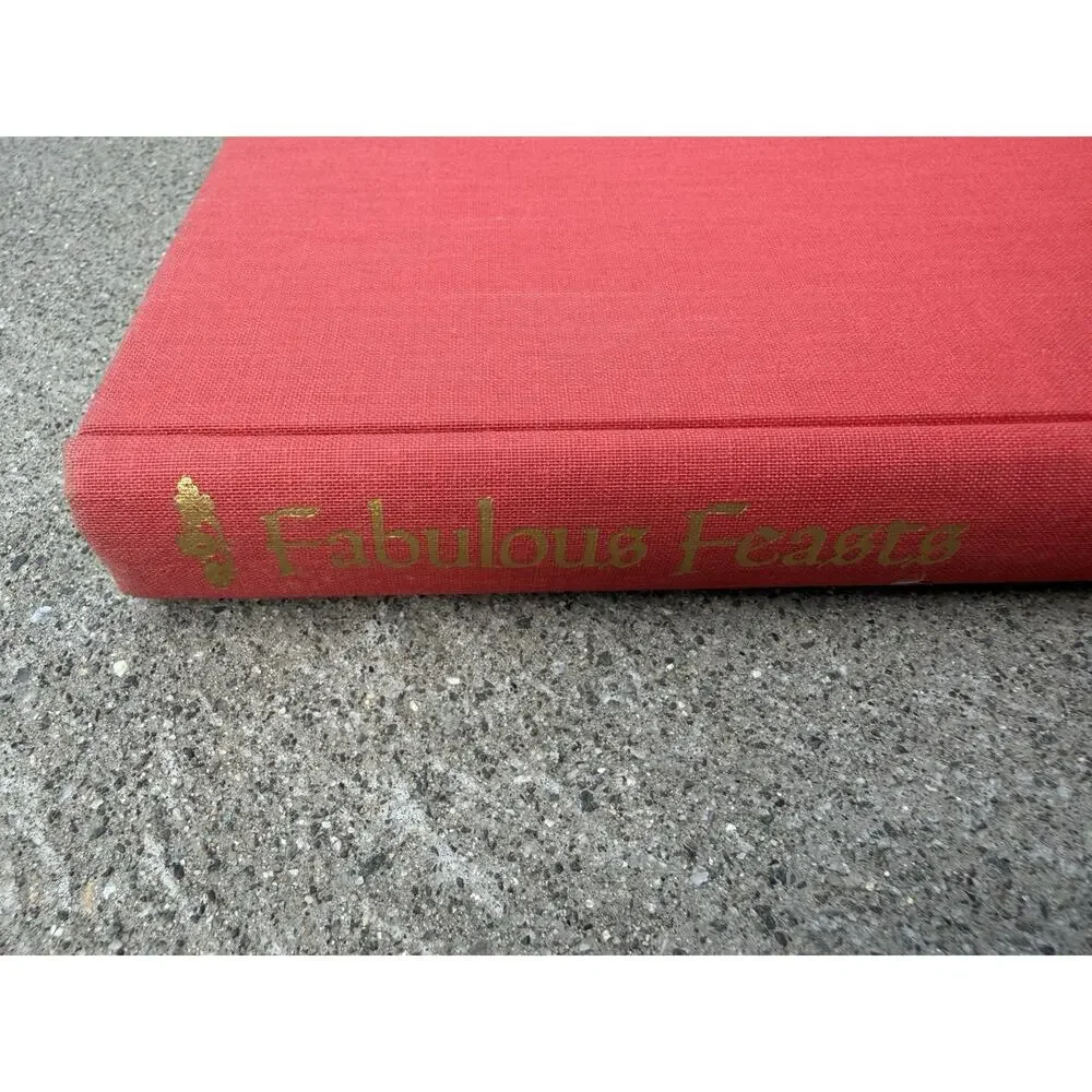 1976 Fabulous Feasts Medieval Cookery Ceremony 1st Printing HC DJ Cosman